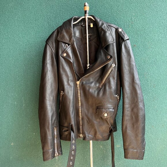3.1 Phillip Lim Leather Motorcycle Jacket Women's Tag Medium - Picture 1 of 10